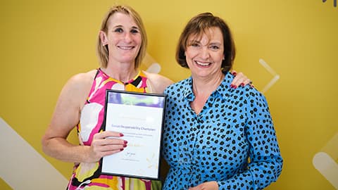 Michelle Aitken and Jan Godsell